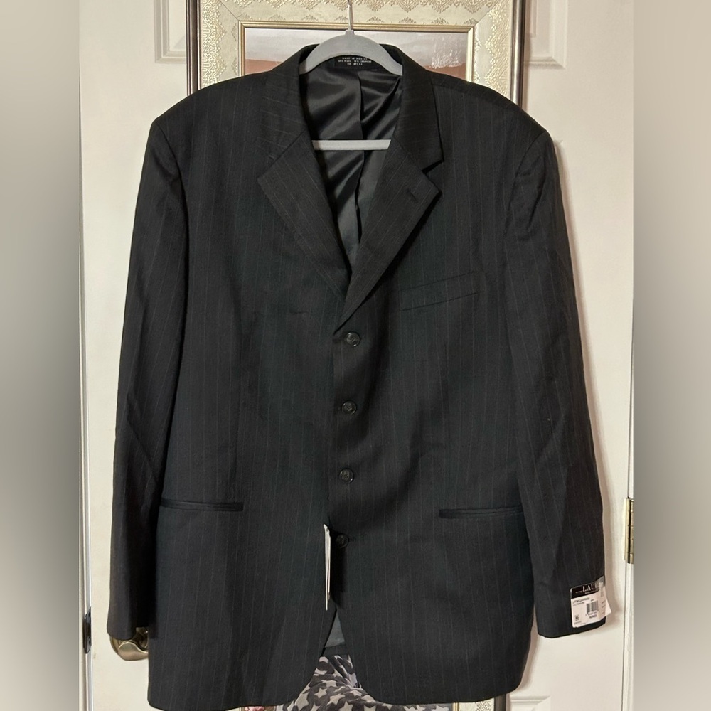 Ralph Lauren Black Label Lattimore Suit Jacket Blazer Classic Fit 50R NWT